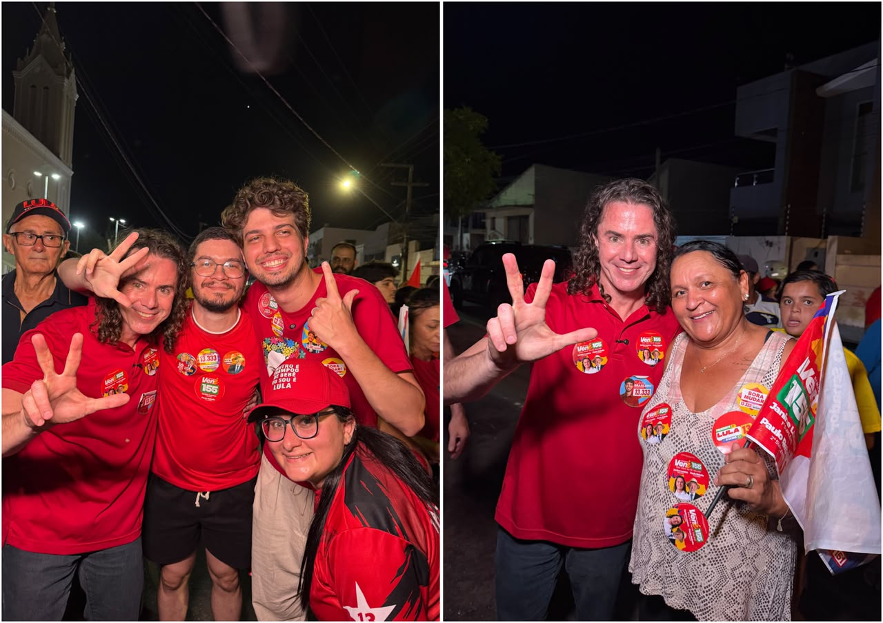 Veneziano participa de grande mobilização pro-Lula em Sousa