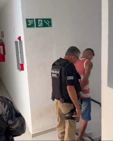 Polícia Civil da Paraíba durante operação contra organização criminosa em João Pessoa