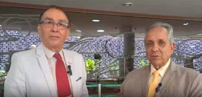 Walter Santos e Napoleão de Castro