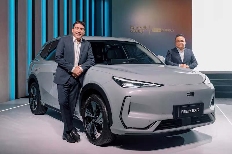 Renault e Geely anunciam R$ 1,9 bilhão em investimento para produzir modelos chineses no Brasil