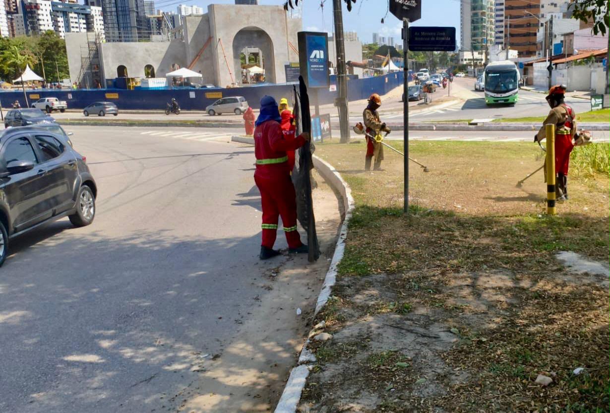 Emlur-JP realiza mutirão de limpeza urbana em diversos bairros de João Pessoa neste fim de semana. Veja detalhes