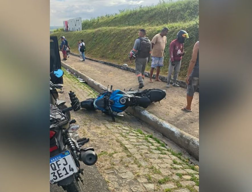 Motociclista de 50 anos morre após acidente com dois carros em Santa Rita