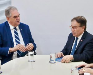 Fred Coutinho e Harrison Targino, presidentes dao TJPb e OAB-PB