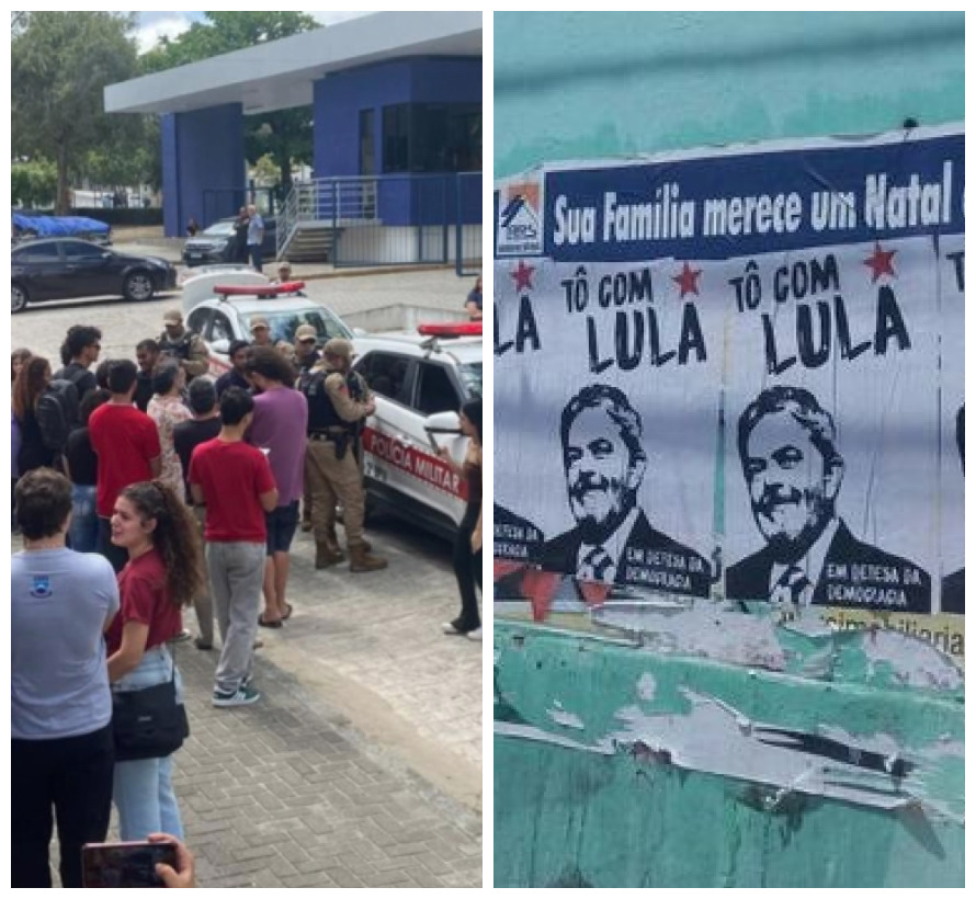 Justiça Eleitoral rejeita pedido para retirar cartazes pró-Lula da UFCG