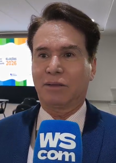 Presidente do TRE-PB, desembargador Márcio Murilo, durante primeiro turno das eleições de 2026