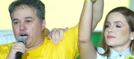 Nayana Pontes, advogada e candidata a vice-governadora da Paraíba na chapa de Efraim Filho, durante pronunciamento nas redes sociais sobre o recebimento do Auxílio Emergencial na pandemia.