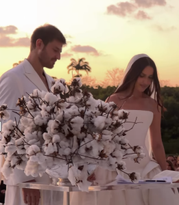 Juliette e Kaique Cerveny celebram casamento religioso em Recife