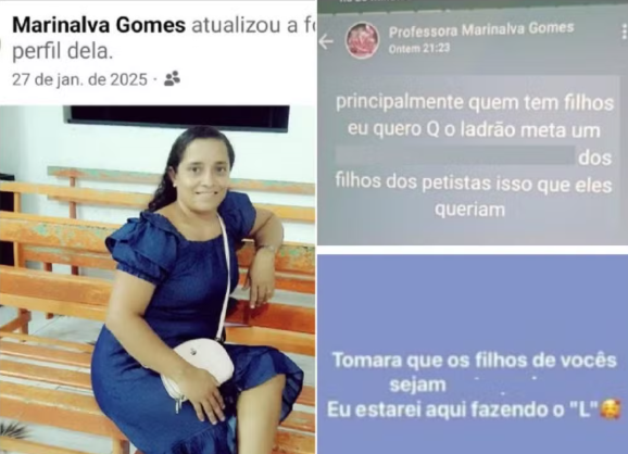 Escola Municipal Gervásio Bandeira, em Melgaço, onde a professora trabalhava.