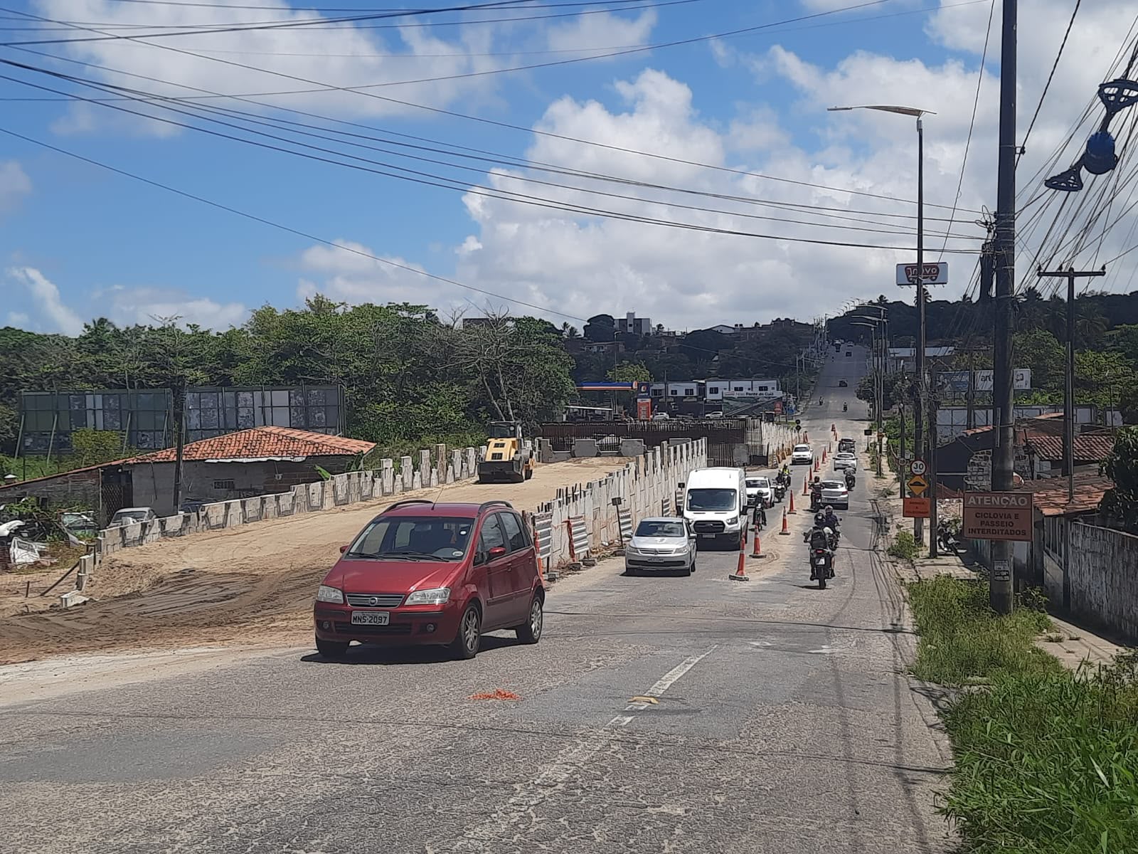 Ladeira entre Mangabeira e Valentina será interditada