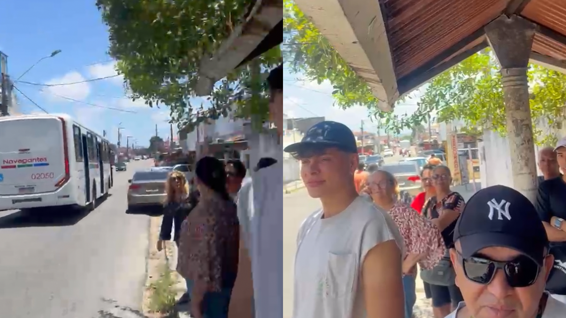 Passageiros iniciaram uma onda de denúncias sobre o transporte coletivo de João Pessoa neste domingo (5). De acordo com as acusações, alguns ônibus não estão parando nos pontos da capital, com espera de cerca de uma hora por parte dos passageiros, dificultando a chegada até os locais de votação. Siga o canal do WSCOM no Whatsapp.  Entre no nosso grupo e saiba tudo em primeira mão As denúncias foram encaminhadas à Superintendência Executiva de Mobilidade Urbana (Semob). No entanto, até a publicação desta reportagem, o órgão ainda não se pronunciou sobre os casos. “Olha a quantidade de gente que não conseguiu pegar o ônibus. Depois de uma hora pra passar, passou direto porque está lotado. Os empresários do transporte coletivo de João Pessoa estão dando um golpe para que o nordestino não consiga eleger o presidente Lula. Isso é um golpe dos empresários que querem tirar os direitos dos trabalhadores. Isso é um absurdo. Eu peço aos vereadores para que revejam isso”, denuncia uma passageira em vídeo postado nas redes sociais. O vídeo mencionado foi gravado no Bairro das Indústria, mas as denúncias também acontecem no Grotão, Funcionários e Colinas.
