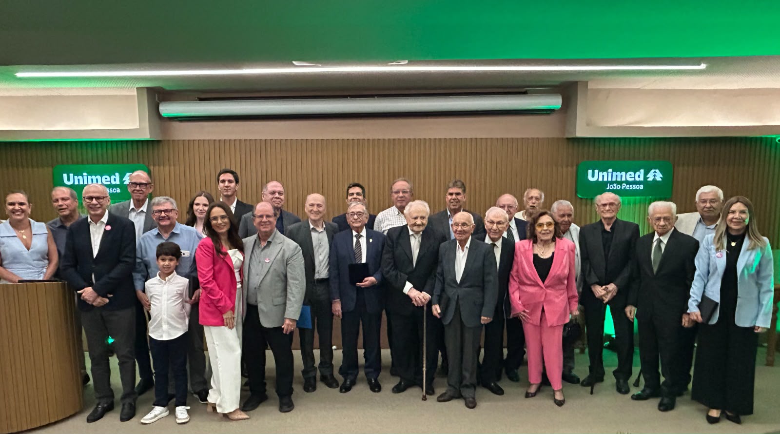 unimed jp homenageia fundadores